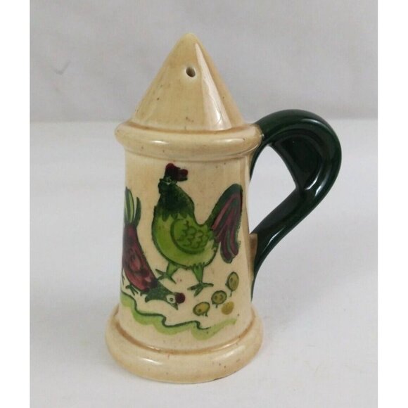 Metlox Pottery Poppy Trail Homestead Provincial 3.75" Salt & Pepper Shakers - Picture 2 of 14